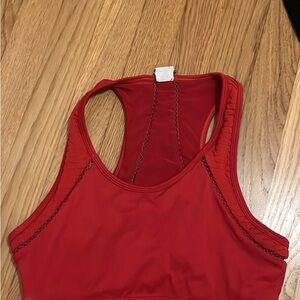 Fabletics Bold Red Sports Bra